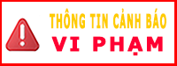 Thông tin cảnh báo vi phạm